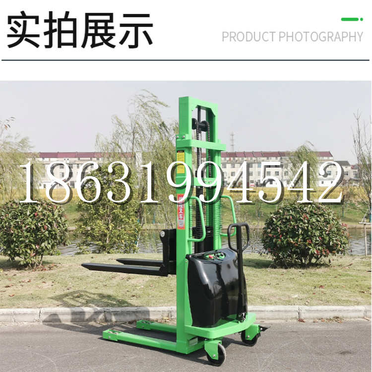 碑林区电动叉车堆高车液压铲车电瓶1吨2吨站驾步行式小型全自动叉车